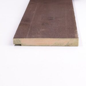 Enkeltfals kledning Norrøn brun